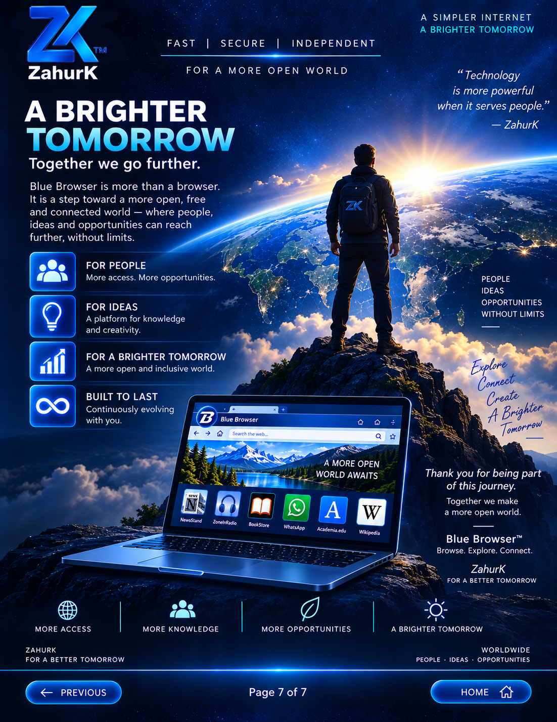 Blue Browser page 7 of 7